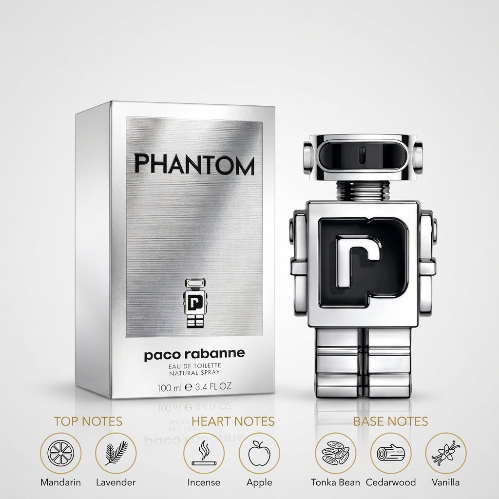 Paco Rabanne Phantom EDT 100ml Perfume for Men