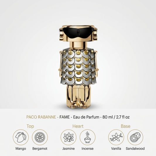 Paco Rabanne Fame Intense 80ml Perfume for Women