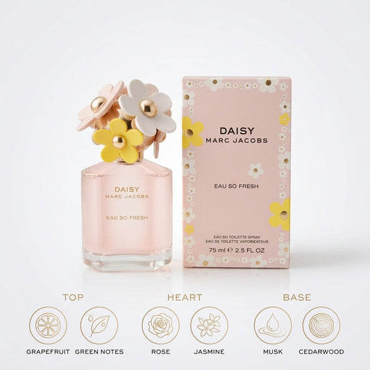 Marc Jacobs Daisy Eau So Fresh EDT 75ml Perfume for Women