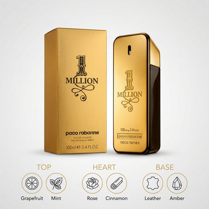 Paco Rabanne 1 Million EDT 100ml Perfume for Men