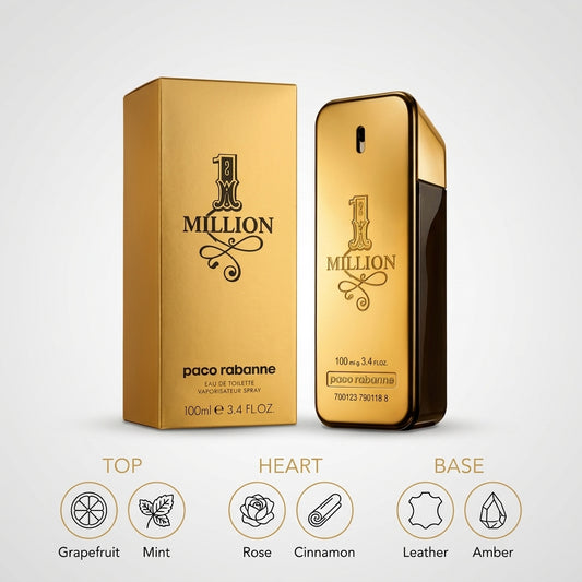 Paco Rabanne 1 Million EDT 100ml Perfume for Men